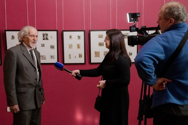 Выставка графики А. В. Сапожникова «Мелодии черного и белого»