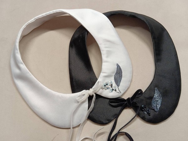 Мастер-класс «Съемный воротник с вышивкой»