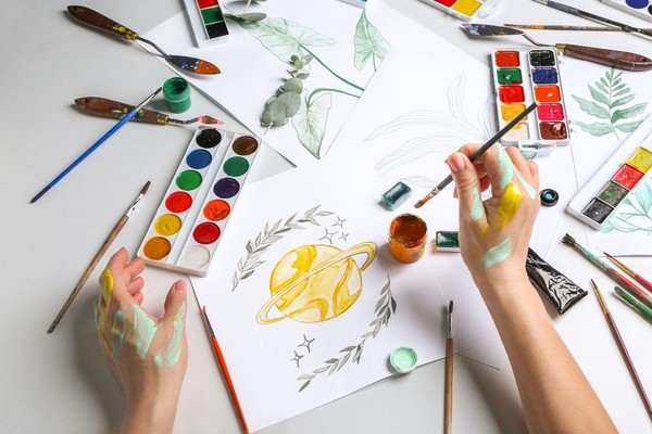 Мастер-класс по рисованию гуашью