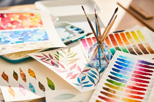 Мастер-класс «Рисуем акварелью»