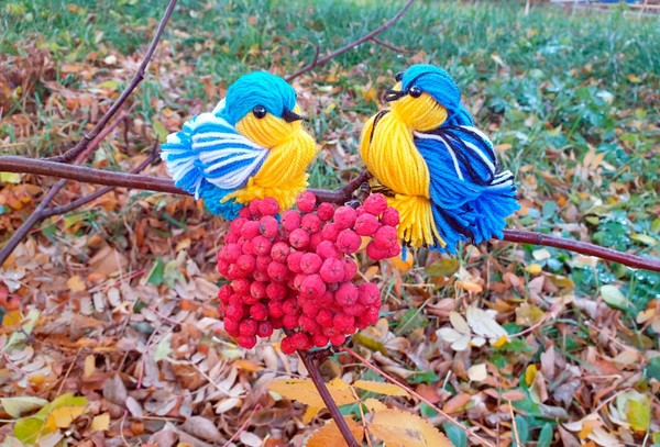 Мастер-класс «Свиток пряжи и капля солнца»
