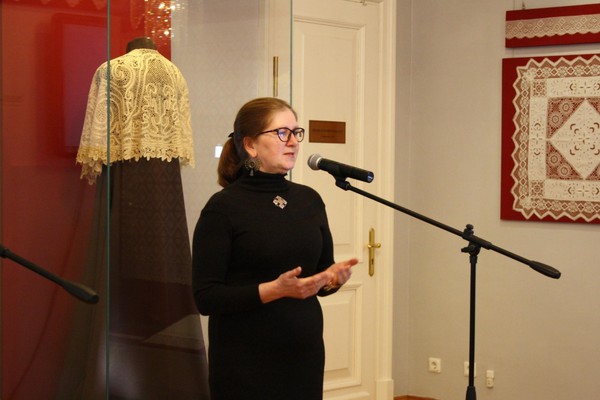 Встреча с хранителем ткани Вологодского музея-заповедника Н. А. Кутекиной