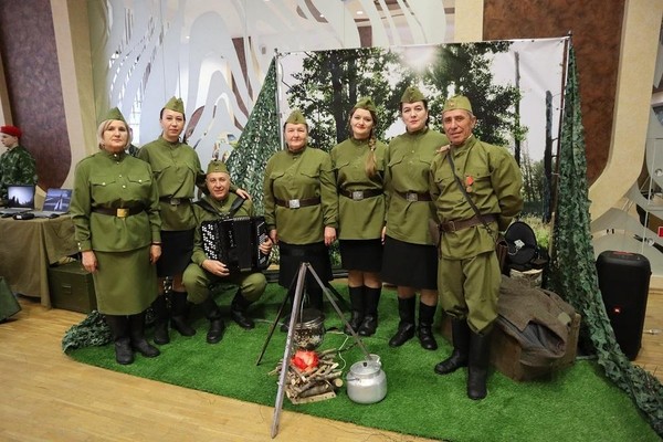 Акция «Фронтовые агитбригады»