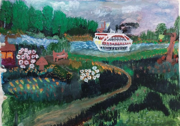 Выставка «Рисуем на бумаге»