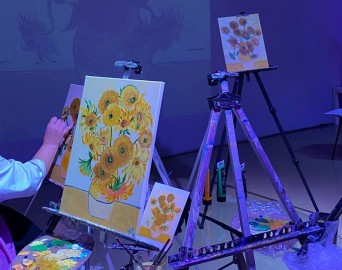 Подсолнухи» + Мультимедийная выставка «Ван Гог // Ожившие полотна