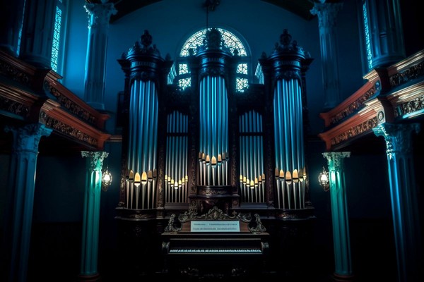 Орган в Петрикирхе. Бах. Токката и фуга ре минор. Вивальди. Времена года. Гендель. Музыка на воде