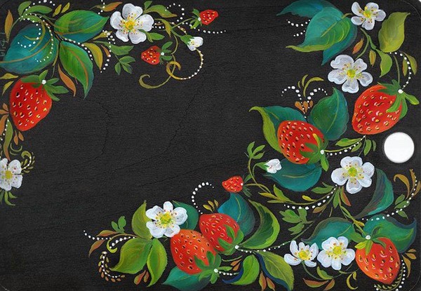 Мастер-класс «Декоративная роспись разделочной доски»