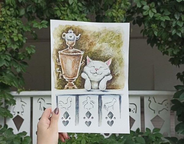 Моноспектакль «Кот Март в Ясной Поляне»