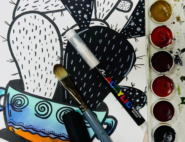 Создаем удивительный мир кактусов Вместе