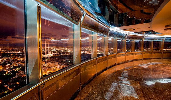 Останкинская телебашня. Панорама Москвы 360°