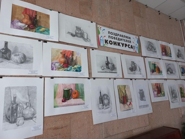 Выставка работ конкурса «С чистого листа»