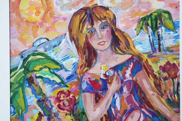 Виртуальная выставка «Мамы нежный образ»