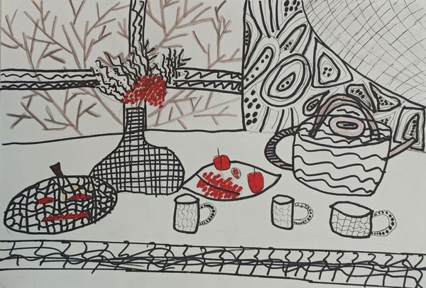 Виртуальная выставка «Графический натюрморт. Ограничение цвета»