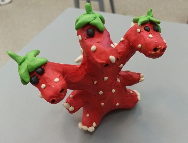 Виртуальная выставка «Лепка. Змей Горыныч»