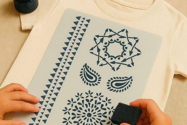 Мастер-класс «Искусство трафаретной печати»