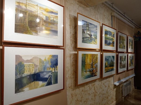 Борис Алексеевич Самосюк. Акварель