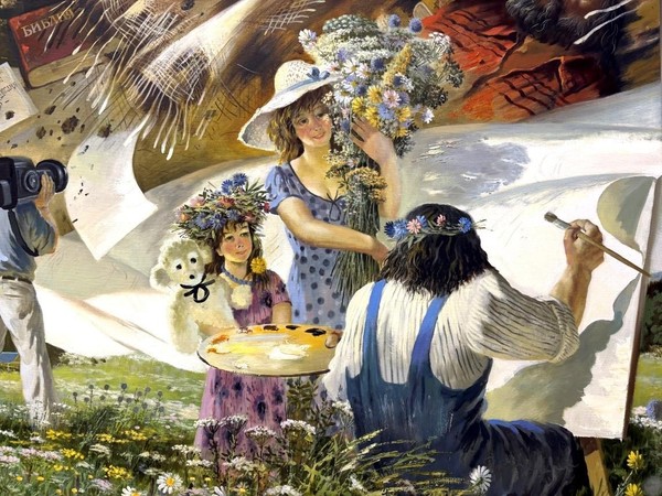 Выставка В. Акимова «И снова о вечном...»