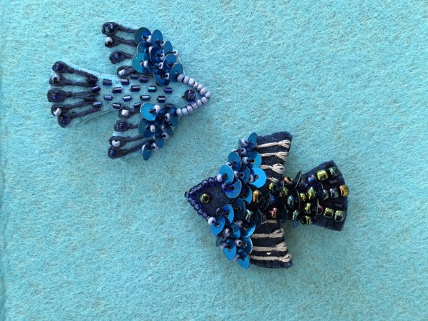 Демо мастер-класс «Брошь из фетра с вышивкой»