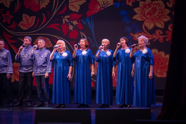 Концерт народного хора Ветеран