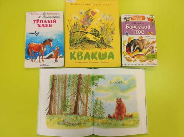 Литературный час о творчестве Константина Паустовского «С природой одной он жизнью дышал»