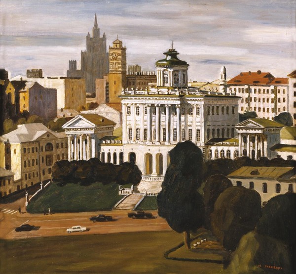 Выставка «Драматургия города» Ивана Полиенко в Российской академии художеств