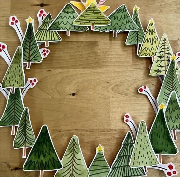 Мастер-класс «Веночек «Елочки»