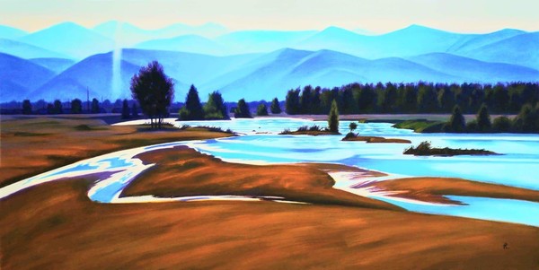 Персональная художественная выставка В.И. Рогачева «Дыхание лета»