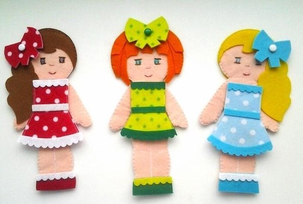 Мастер-класс «Кукла из фетра»