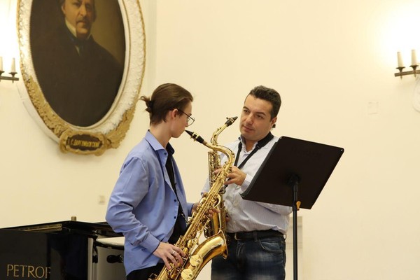 Открытый классный час со студентами отделения «Оркестровые духовые и ударные инструменты»