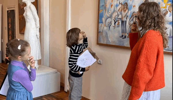 Медиация для детей по выставке «Фрагменты эпох» из коллекции МИСП (7-10 лет)