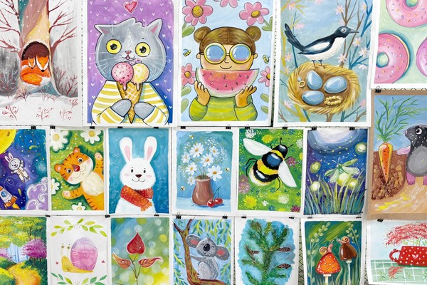 Художественная выставка Юлии Бабышкиной «Краски радости»