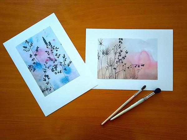 Мастер-класс «Акварельные фантазии»