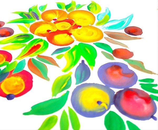 Мастер-класс «Уральская роспись»