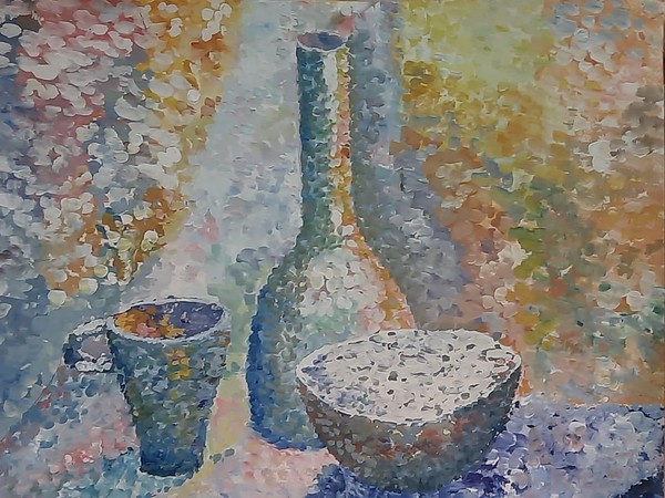 Мастер-класс «Пишем белое на белом»