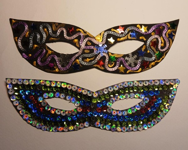 Мастер-класс «Новогодняя маска»