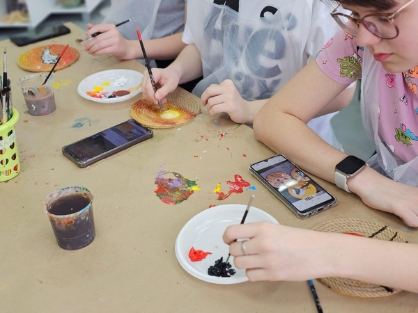 Мастер-класс по созданию настенного панно из канатного джута «Волшебный мир детства »