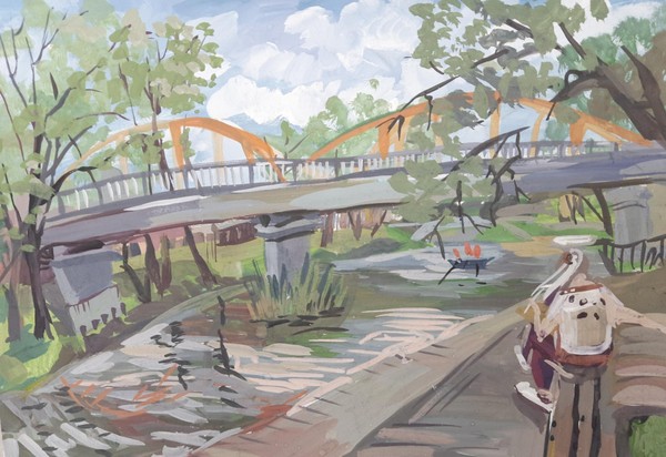 Виртуальная выставка «Прогулка по реке Везелка»