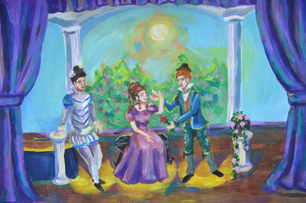 Виртуальная выставка «Кистью по нотам»