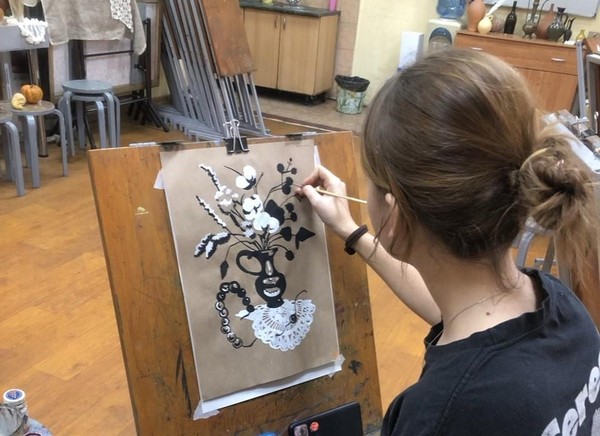 Мастер-класс «Графические зарисовки природных форм»