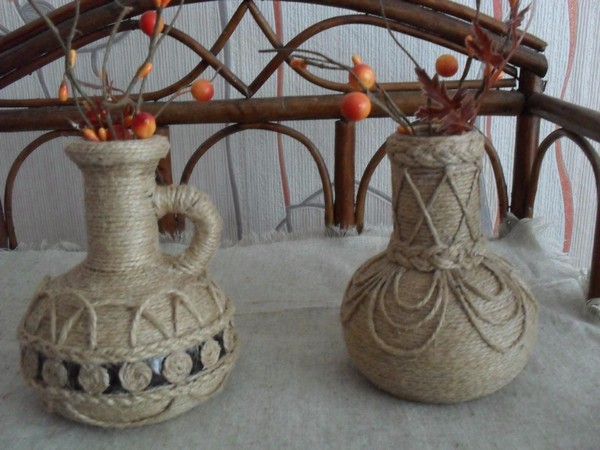 Мастер-класс по джутовой филиграни «Ваза»