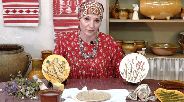 Творческая гостиная «Глиняная посуда» Декоративная тарелка