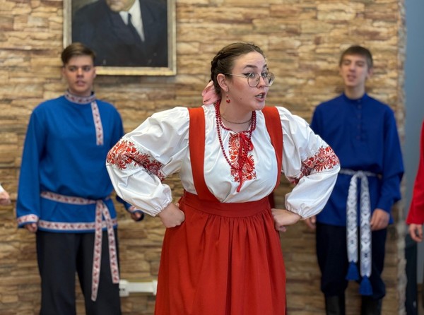 Участие ансамбля народной песни «Жива» в мероприятии, посвященном Дню Народного Единства