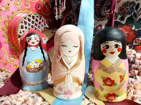 Роспись матрёшки с чаепитием