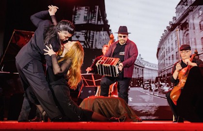 Танго страстного звуки