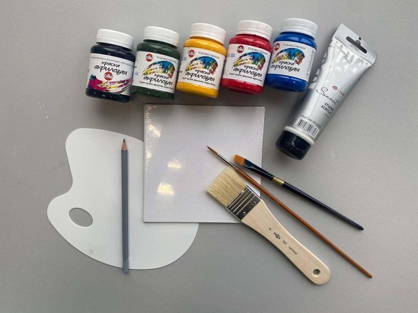 Мастер-класс «Живопись на малом холсте»