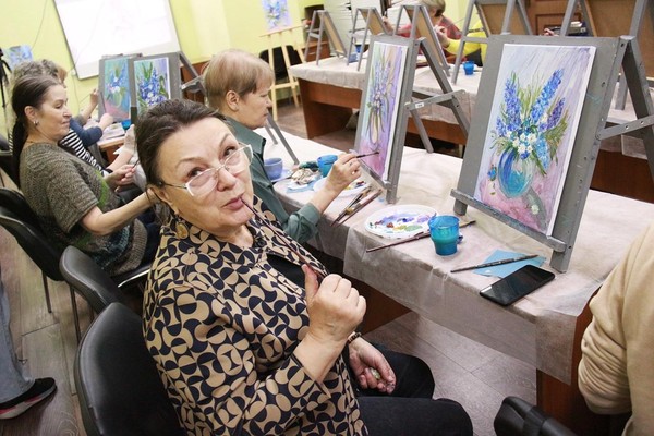 Мастер-класс по рисованию картины