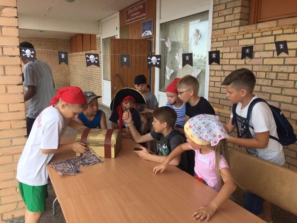 Детская пиратская вечеринка