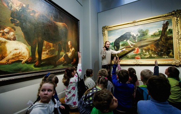 Экскурсия и мастер-класс «Лапы, хвост, усы. Мир животных в мировом искусстве»