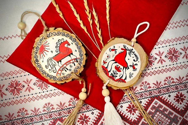 Мастер-класс «Интерьерное украшение. Волшебная мезень»