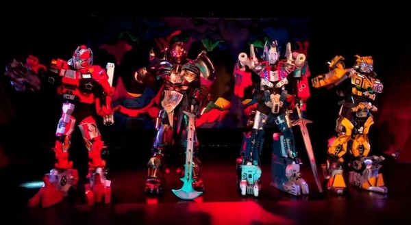 «Шоу трансформеров на планете мыльных пузырей»